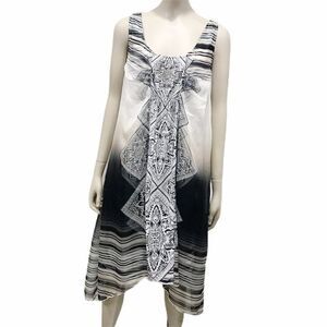 One World Chiffon Jersey Dress Size S